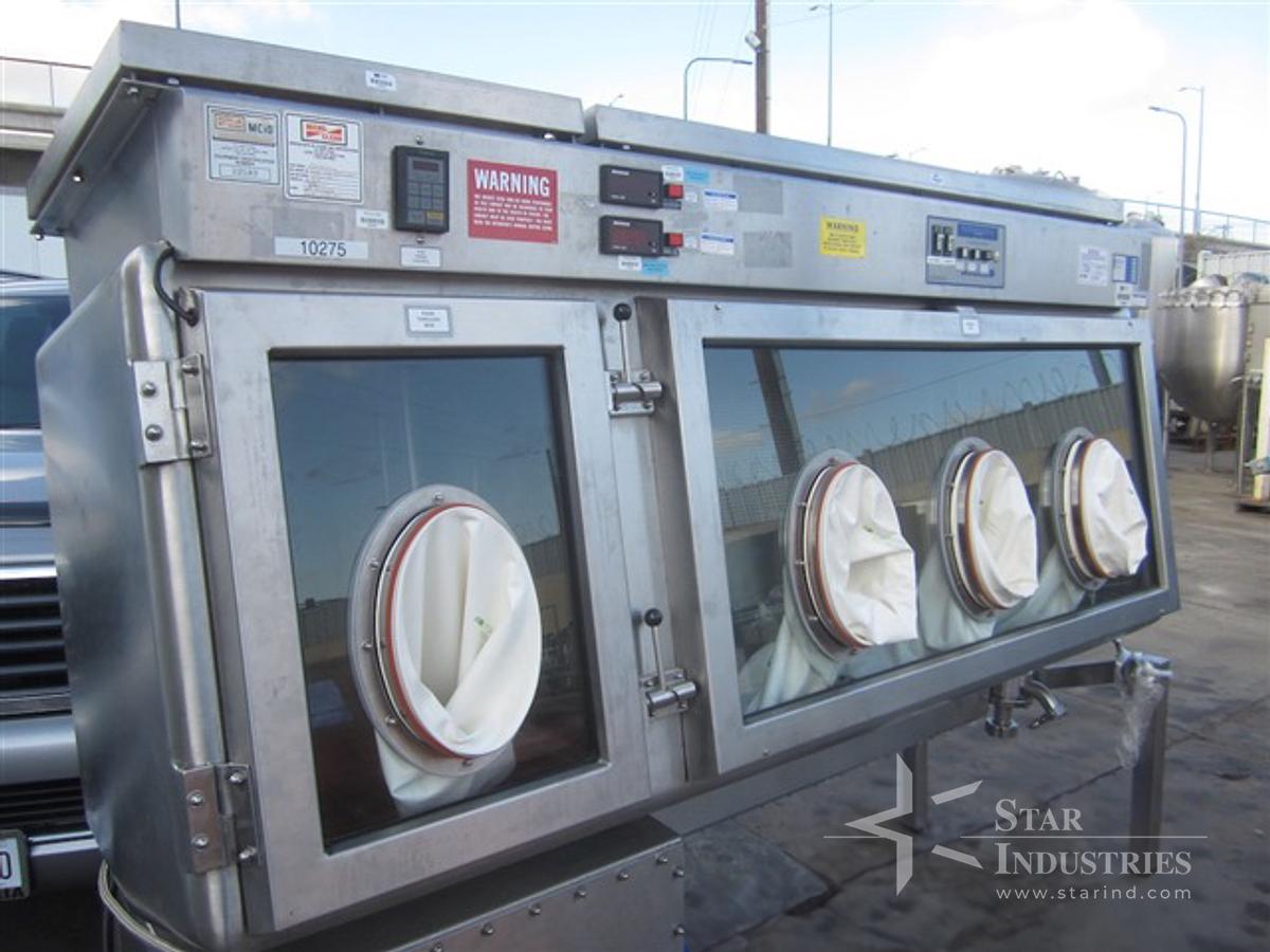 Used Baker ISOGUARD Model 52 Stainless Steel Glove Box