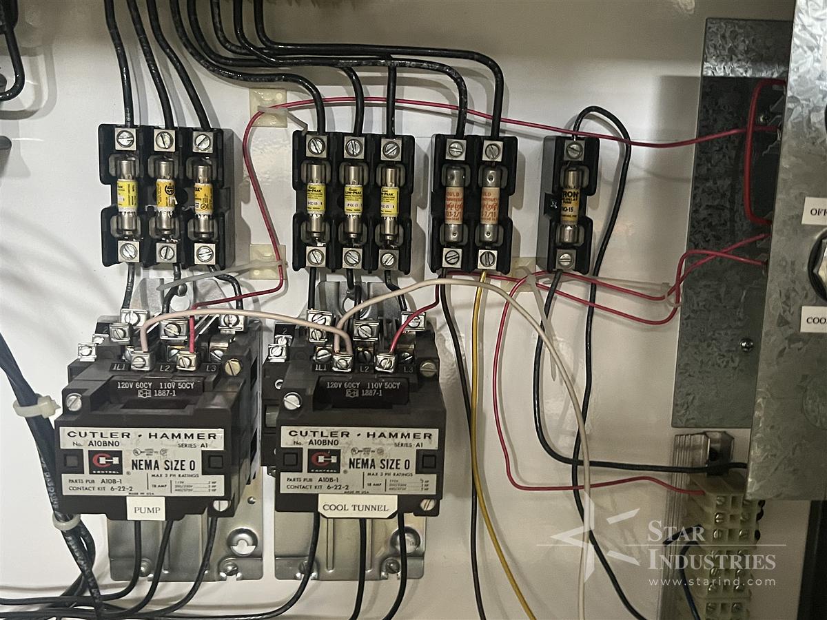 Used MCC Caramac Line Electrical Panel