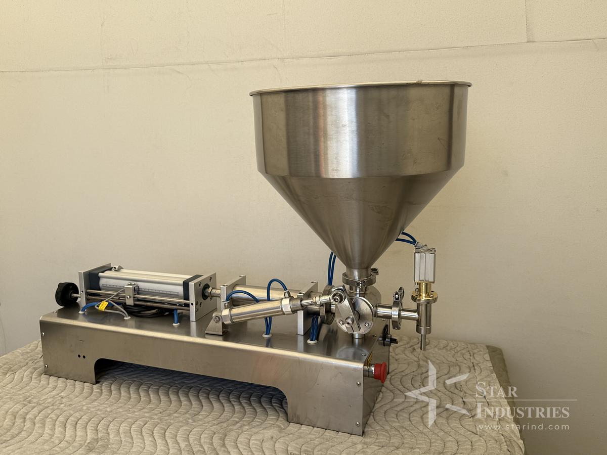 Used Pneumatic Horizontal Paste Filling Machine