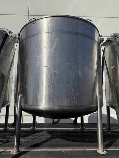 Used 1,300 Gallon, 316 Stainless Steel, Dish Bottom, JV Northwest