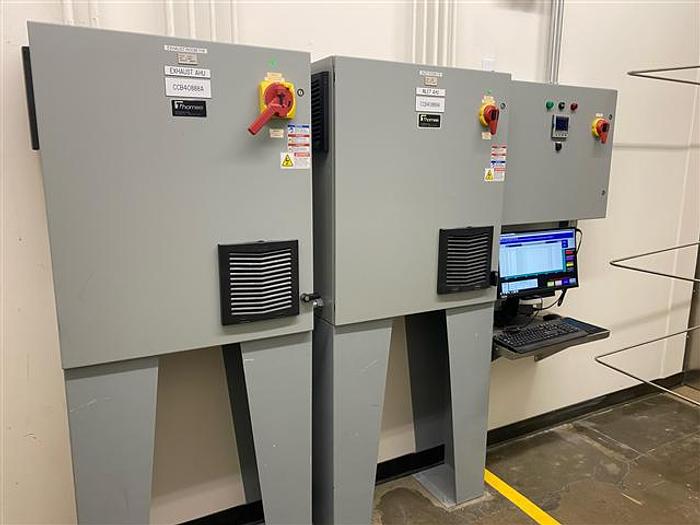 Used Thomas Engineering 60" Model 60D Explosion Proof Coating Pan-complete