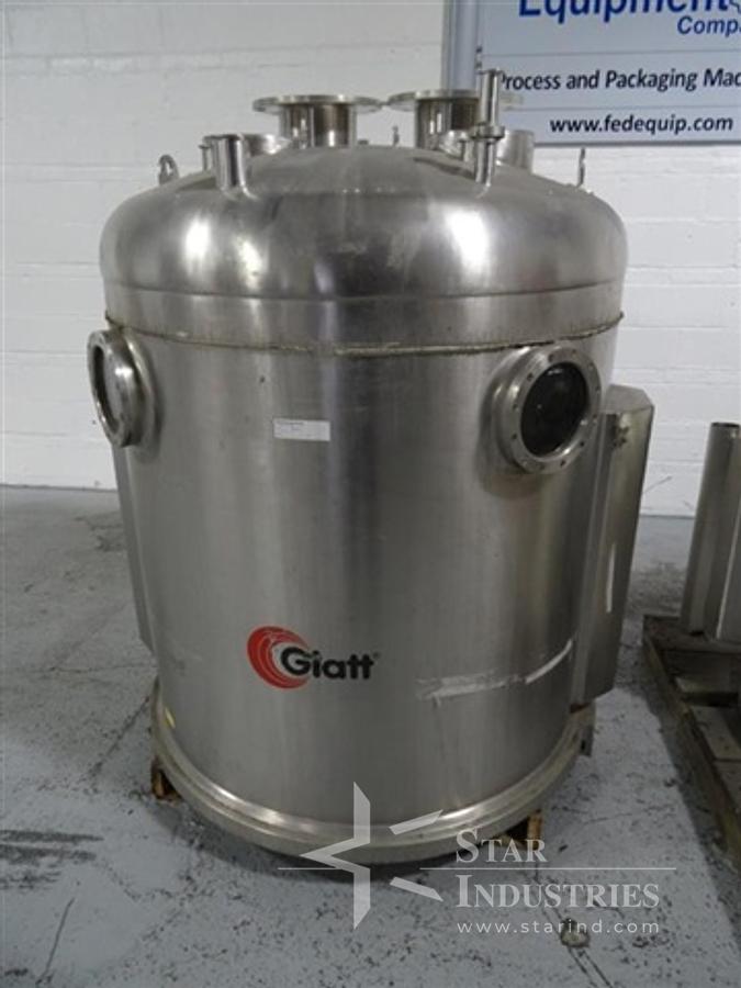 Used Parts for Glatt GPCG-30 Fluid Bed Dryer, serial 7090
