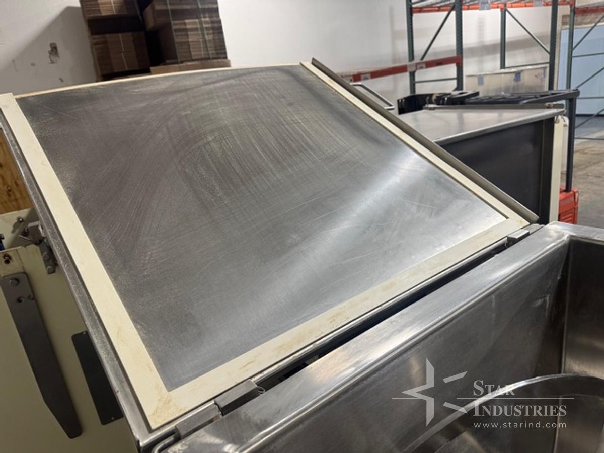 Used Ross 25 c.f. s.s. Ribbon Blender, Model RB42B-25