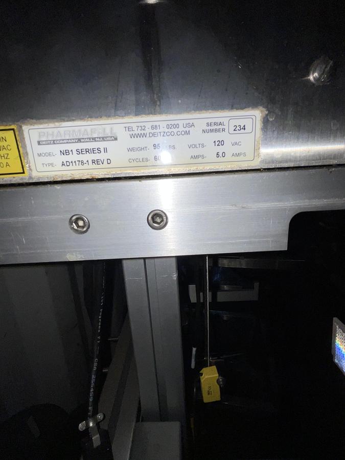 Used Pharmafil Model NB1 Neck Bander