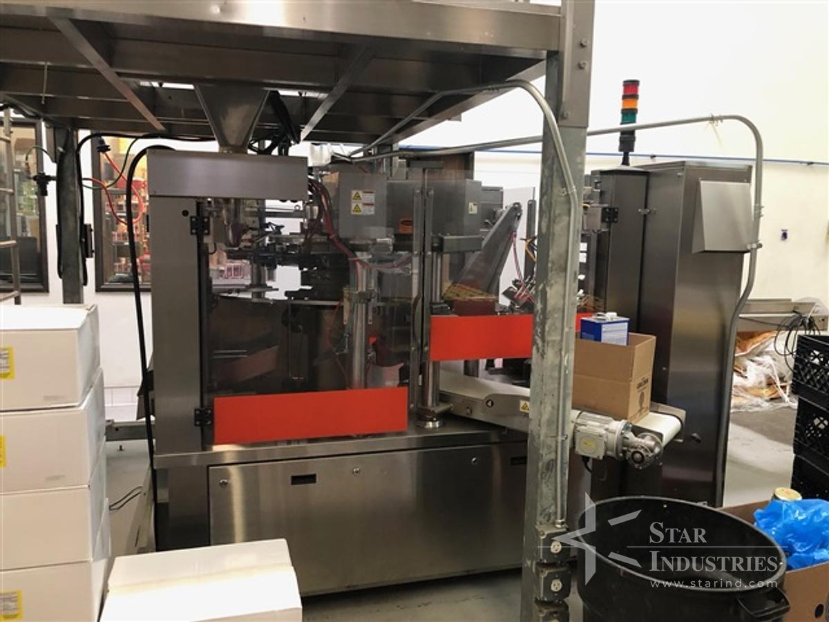 Used Leepack Rotary Packaging System. Model RP-8BTZ