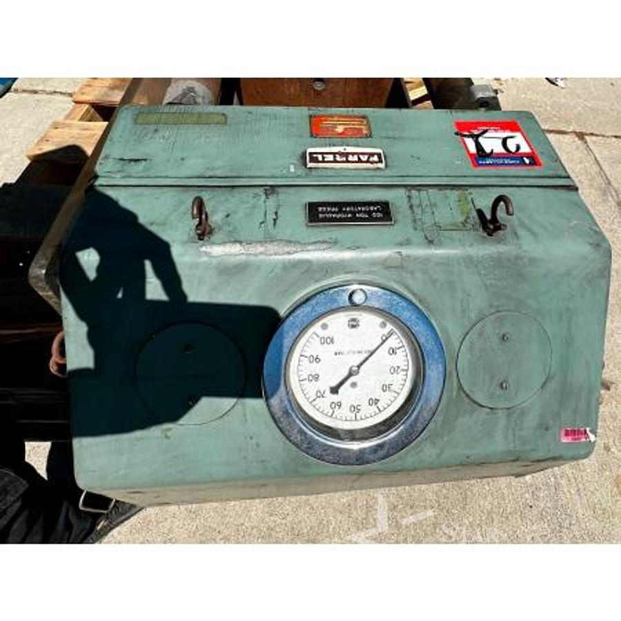 Used Farrel 100-ton hydraulic Laboratory Press
