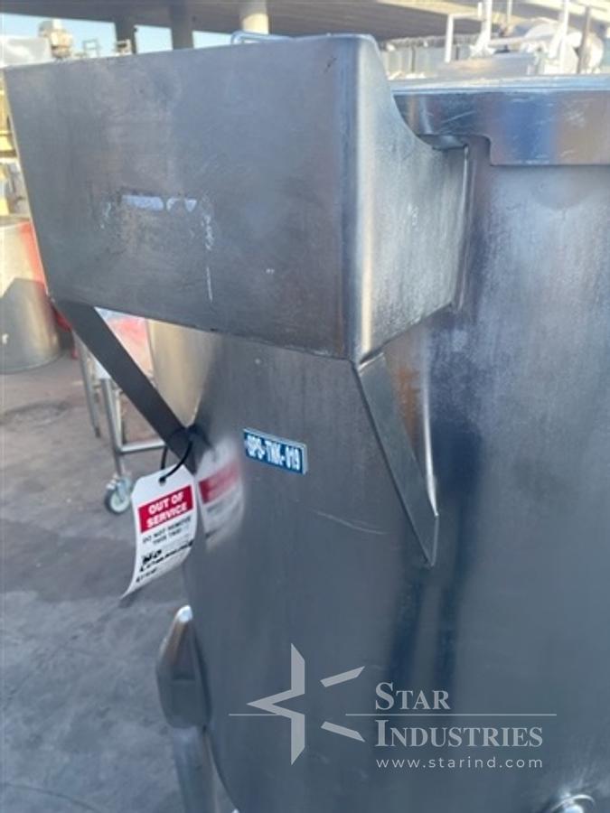Used 100 Gallon S.S. Tank