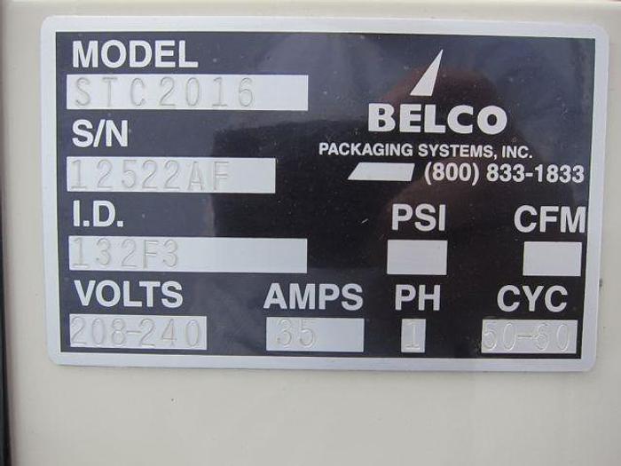 Used Belco L Bar Sealer with heat tunnel