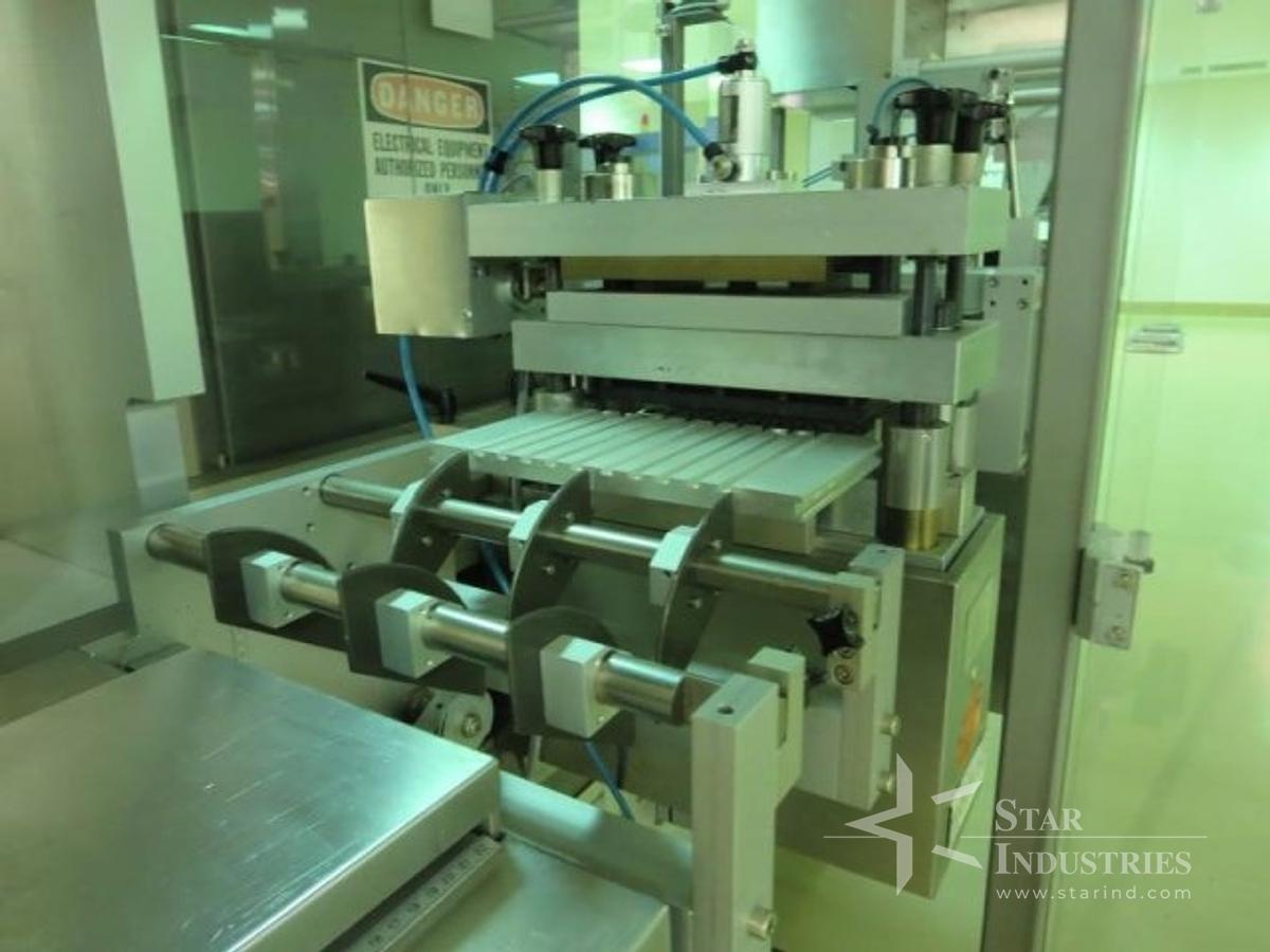 Used Uhlmann UPS4 Blister Line with Uhlmann C2205 Pac Cartoner