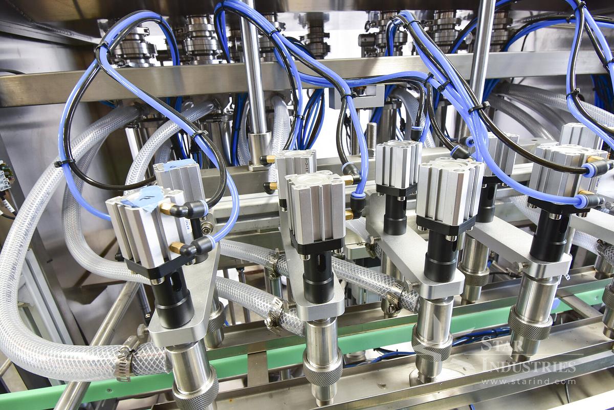 Used 12 Nozzle Filling Machine