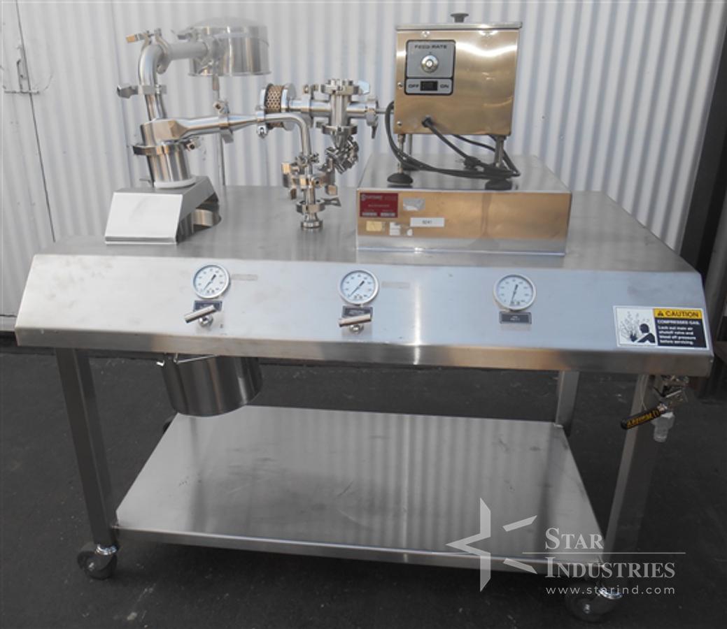 Used Sturtevant Micronizer SDM 2 2" Jet Mill w/ AccuRate Feeder