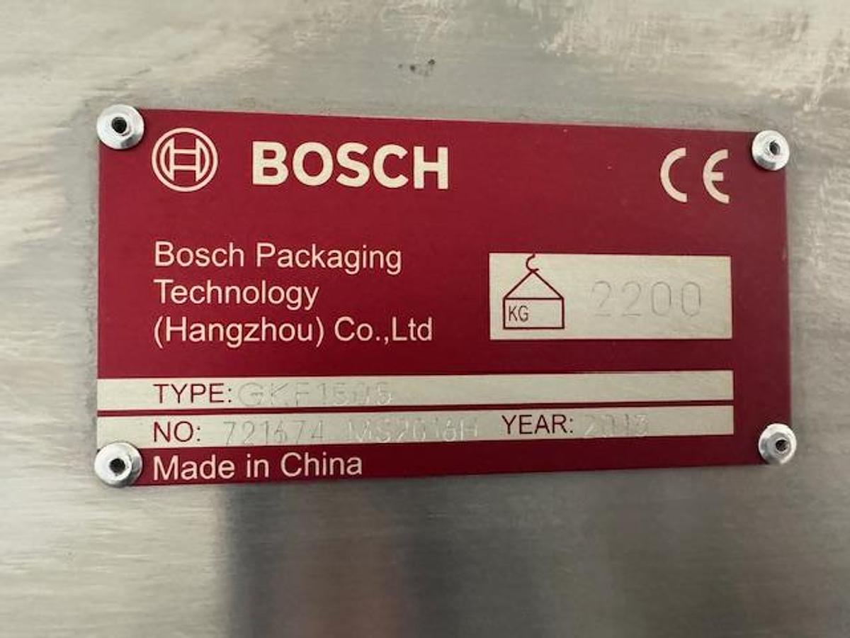 Used Bosch 1505 Syntegon Encapsulator