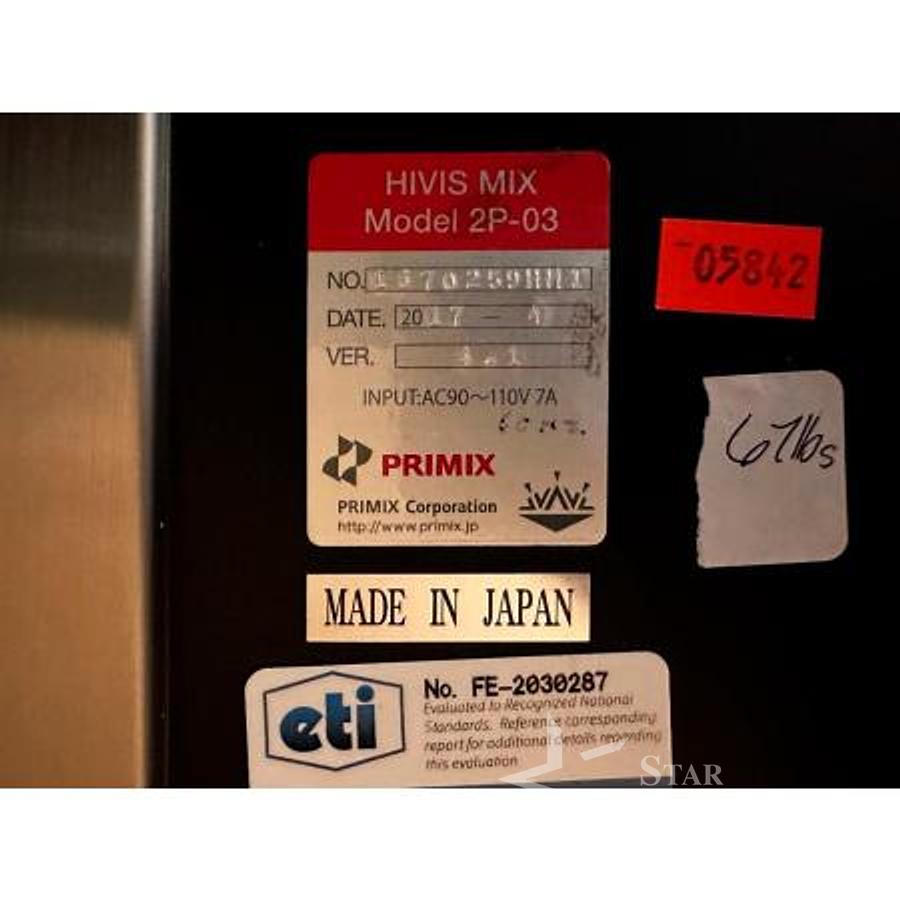 Used Primix 2P-1 Mixer