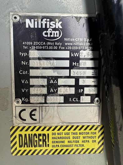 Used Nilfisk Model Model 3SL Dust Collector