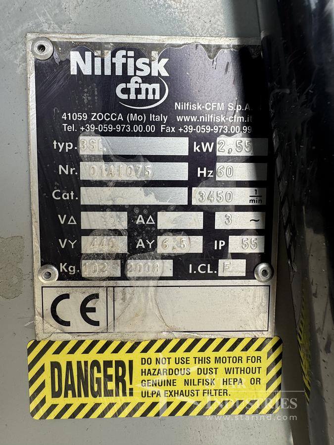 Used Nilfisk Model Model 3SL Dust Collector