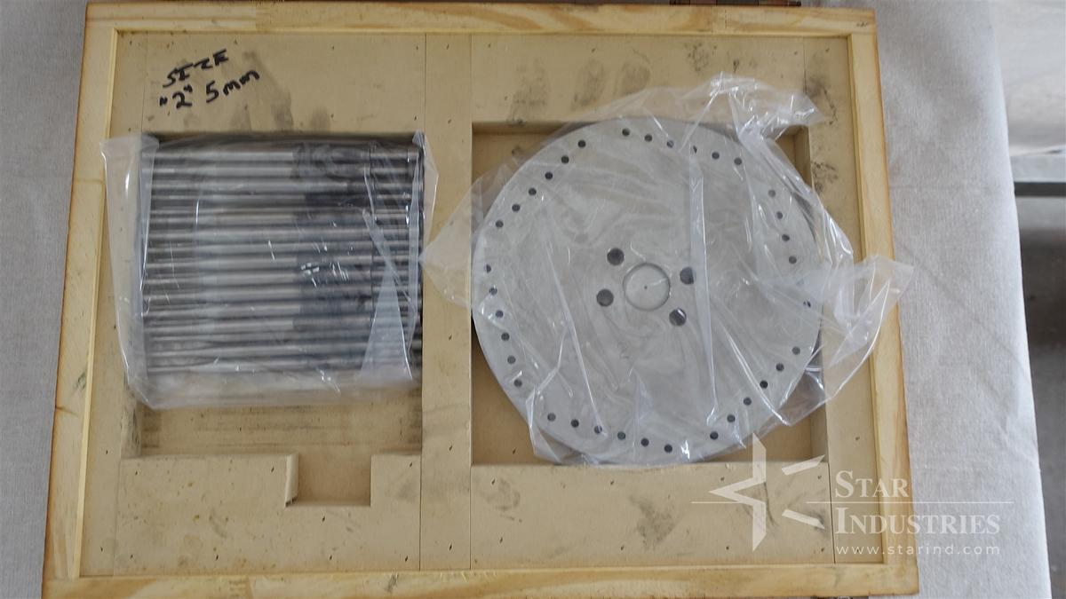 Used NJP-800C Dosing Disc and Tamping Pins Size #2