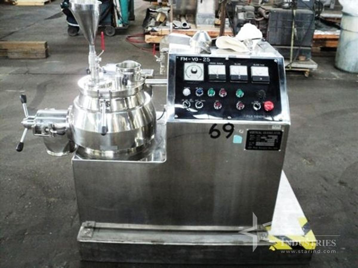 Used 25 liter Fuji Sanyo High shear Granulator