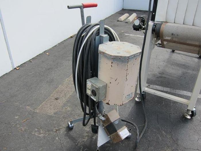 Used Belco L Bar Sealer with heat tunnel