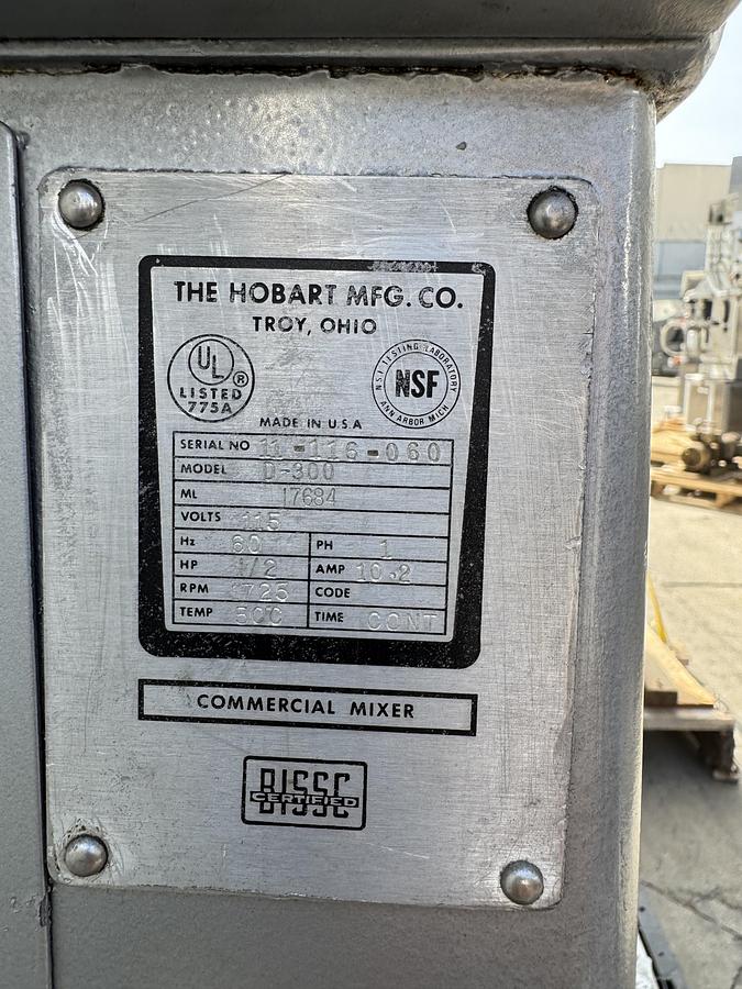 Used Hobart Mixer