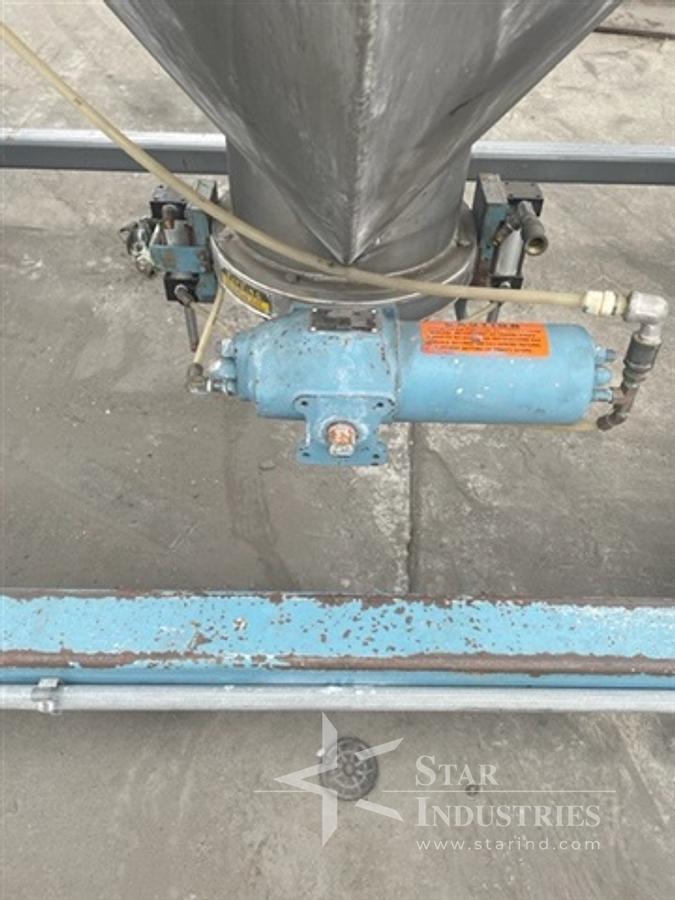 Used 75 c.f. Patterson-Kelley S.S. Twin Shell Liquids-Solids Blender