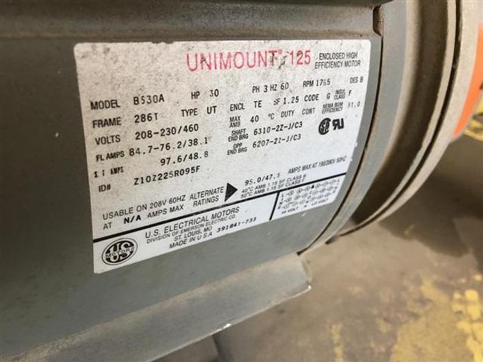 Used 30 HP Vacuum pump