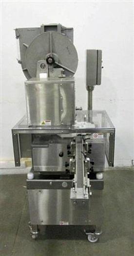 Used Genesis NPW-500 West Crimp Capper w/ Accum. Tables