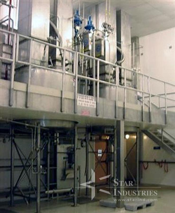 Used 1000 gallon Lee DPT Jacketed Kettle w/ Lightnin' Mixer
