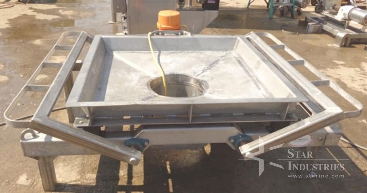 Used Stainless Steel Bulk Bag Unloading System