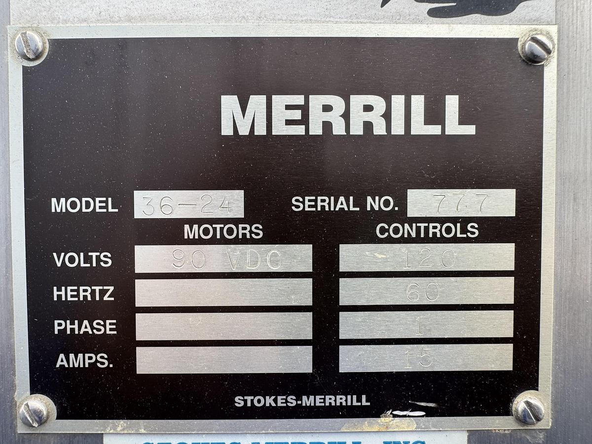 Used Merril Capsule Slot Counter 12 Station