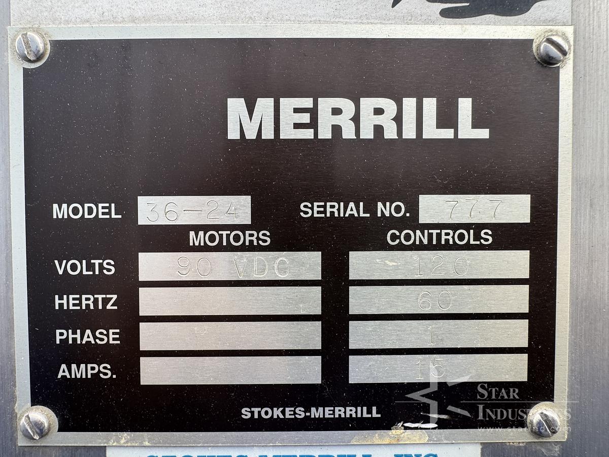 Used Merril Capsule Slot Counter 12 Station