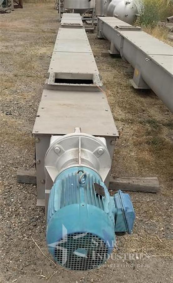 Used Keystone Conveyor Corp. Equipment No.PDWTONVO5, 7.5 HP, 22 RPM,  rated to 7,000 PPH