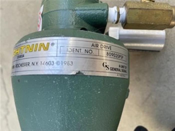 Used Lightnin Pneumatic Mixer