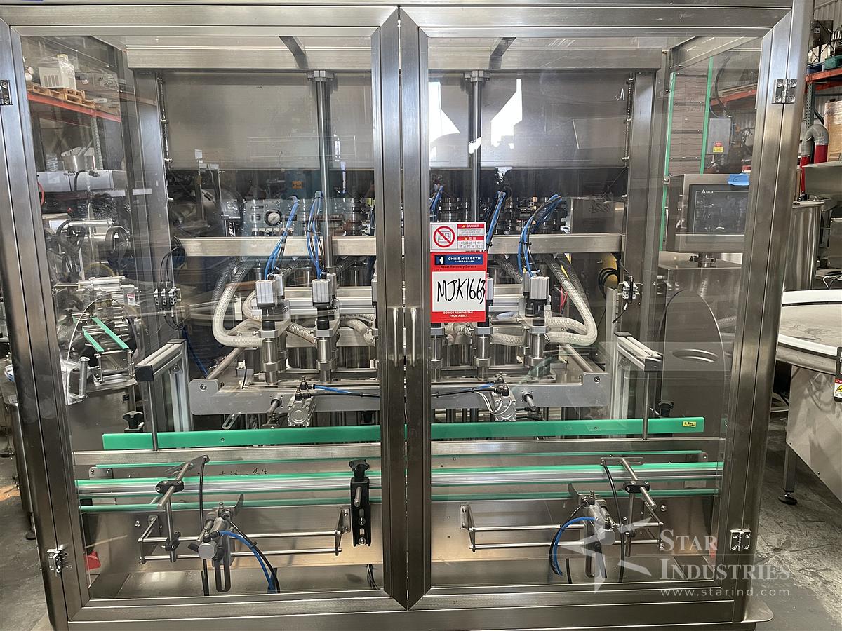 Used 12 Nozzle Filling Machine