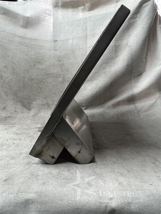Used Stainless Steel Backup Plate