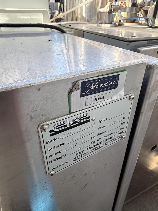 Used CVC POUCH DESSICANT INSERTER