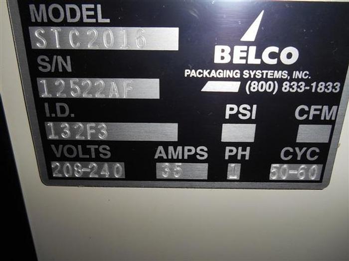 Used Belco L Bar Sealer with heat tunnel