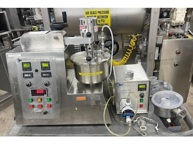 Used Key Intl KG5 High Shear Mixer with 2 Bowls, Chopper and Liquid Feed Pump