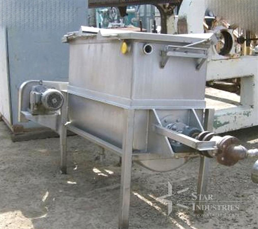 Used Process Systems 18 c.f. s.s. Rotation Coil Mixer