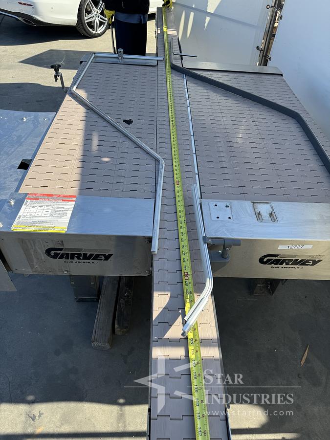 Used Garvey Bi- Flow Accumulating Conveyor