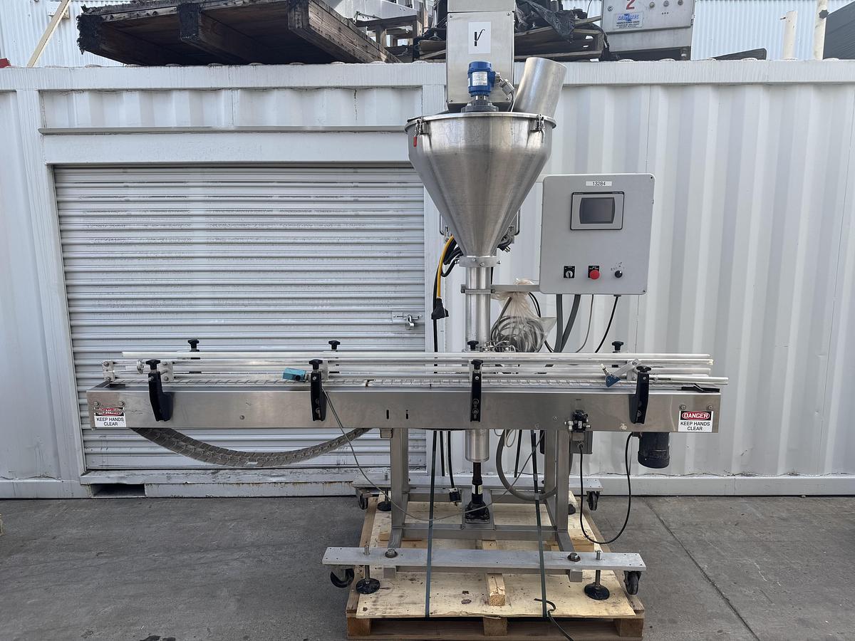 Used Image Filler with Conveyor