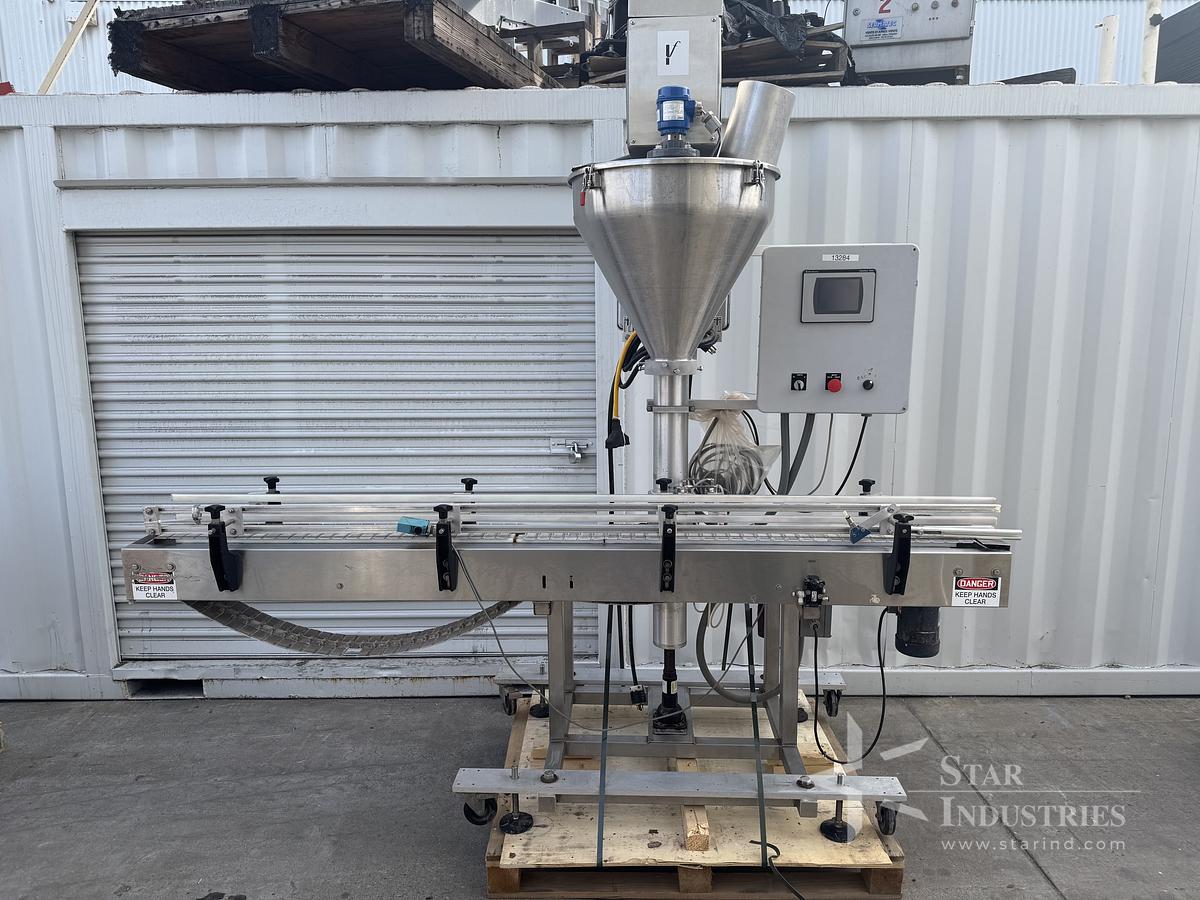 Used Image Filler with Conveyor