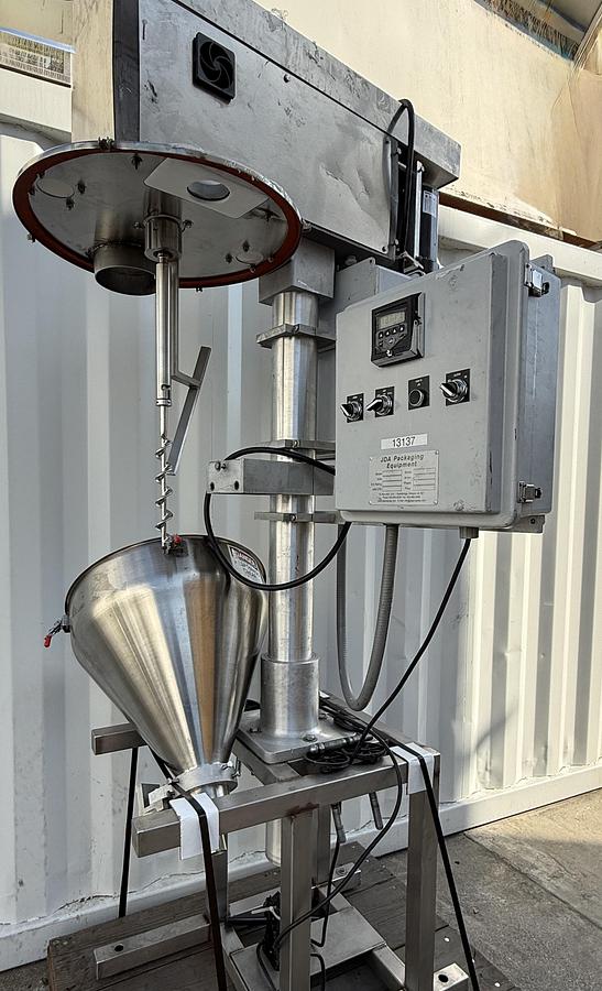 Used Semi-automatic Powder Auger Filler