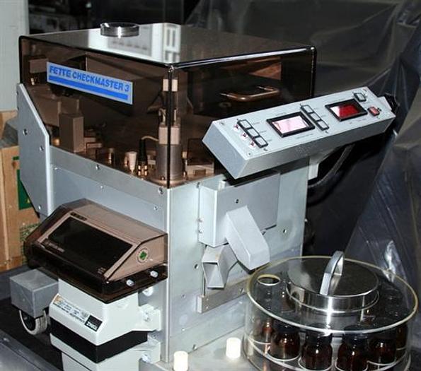 Used Fette CheckMaster 3 Capsule Tester