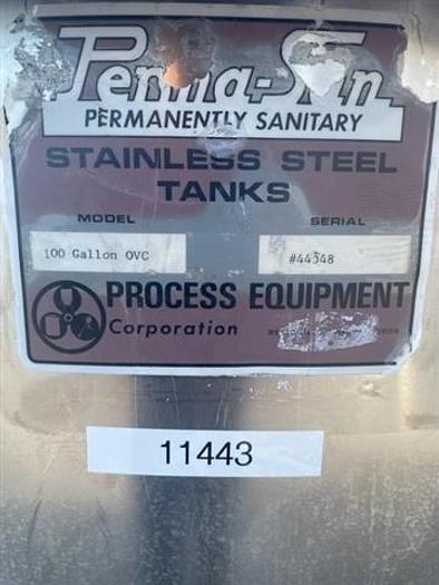 Used 100 Gallon S.S. Tank