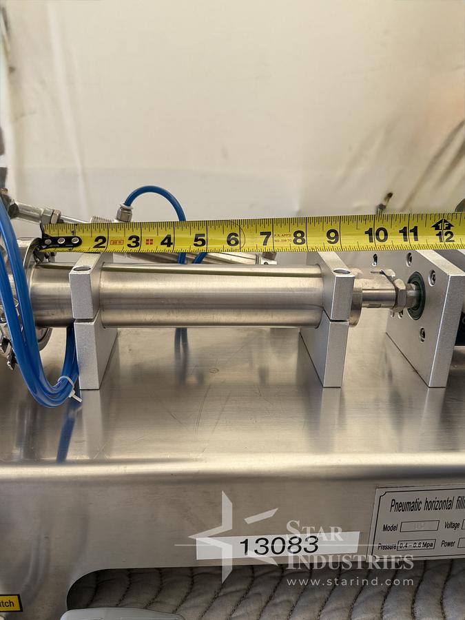 Used Pneumatic Horizontal Paste Filling Machine