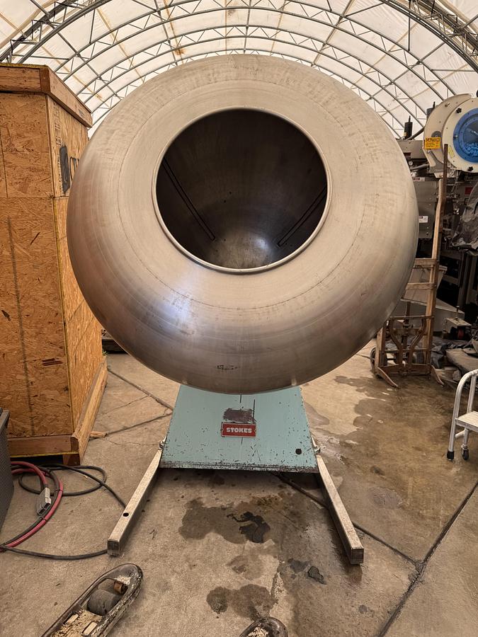 Used Stokes Coating Pan 48''