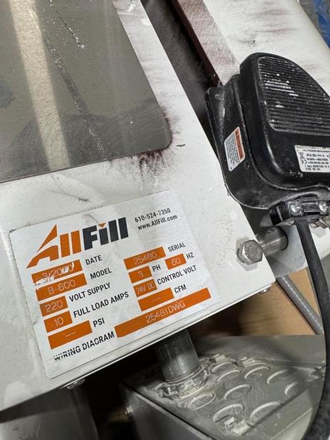 Used Semi- Automatic- Auger Filler 