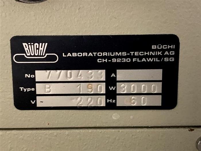 Used Buchi B190 Spray Dryer