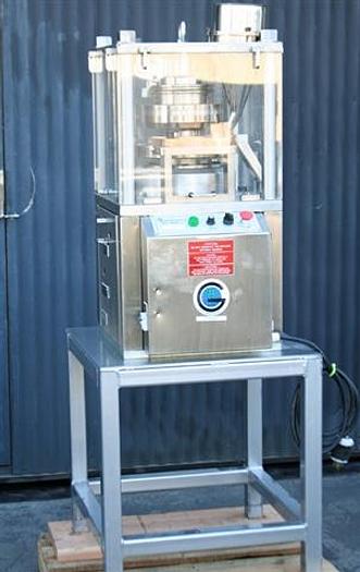 Used GlobePharma Mini Press-1 Tablet Press, 10 station