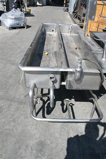 Used Wash Trough w/ Pump